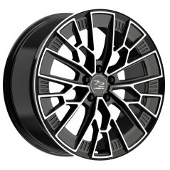 1972 (8300) GLOSSY BLACK MACHINED