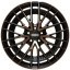 KARI (FMI12) GLOSSY BLACK BRONZE MACHINED