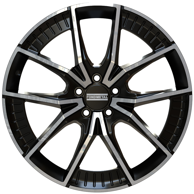 ELATHA (FMI11) GLOSSY BLACK MACHINED