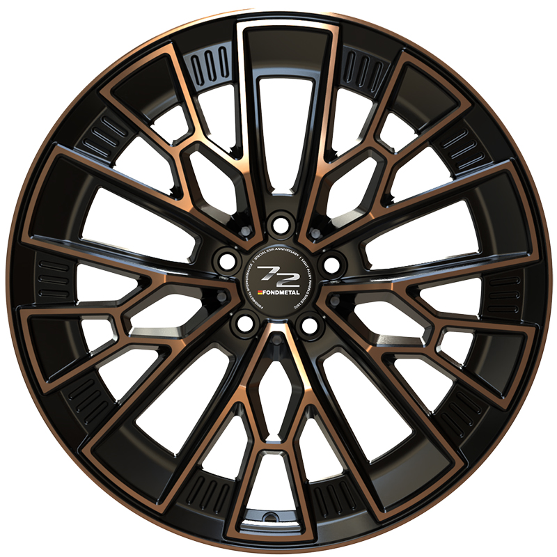 1972 (8300) GLOSSY BLACK BRONZE MACHINED