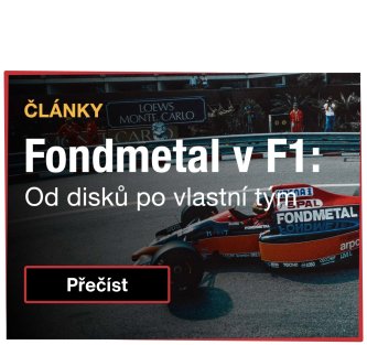 Fondmetal ve Formuli 1: Od disků po vlastní tým