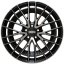 KARI (FMI12) GLOSSY BLACK MACHINED
