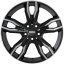 ALKE (FMI02) GLOSSY BLACK MACHINED
