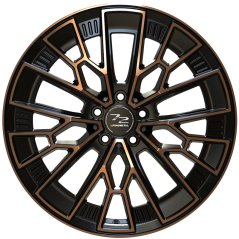1972 (8300) GLOSSY BLACK BRONZE MACHINED