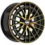 KARI (FMI12) GLOSSY BLACK BRONZE MACHINED