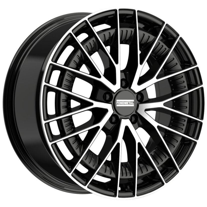 KARI (FMI12) GLOSSY BLACK MACHINED