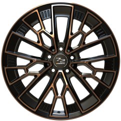 1972 (8300) GLOSSY BLACK BRONZE MACHINED