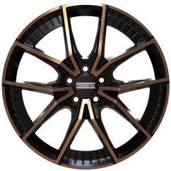 ELATHA (FMI11) GLOSSY BLACK BRONZE MACHINED