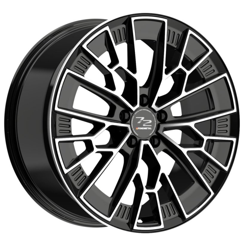 1972 (8300) GLOSSY BLACK MACHINED